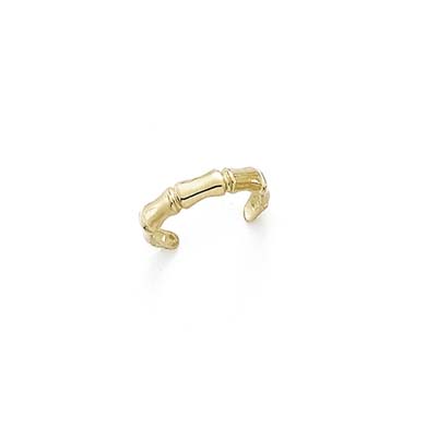 
14k Yellow Gold Bamboo Style Toe Ring
