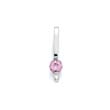 
Sterling Silver Created Pink Sapphire Pen
