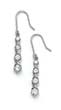 
Sterling Silver CZ Journey X and O Earrin
