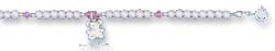 
Sterling Silver 13-15 In Adj. Childs White Freshwater Cultured Pearl Necklace
