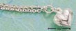 
Sterling Silver 9 In. Cable Anklet With S
