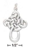 
Sterling Silver Celtic Knot Cross Pendant
