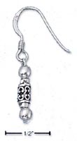 
Sterling Silver Antiqued Bali Tube Bead F
