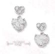 
SS Small Pave CZ Heart Atop Of CZ Heart P
