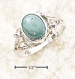 
Sterling Silver Turquoise Ring With Small
