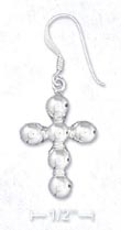 
SS 1 Inch Cross Earrings Comprised Of 6 S
