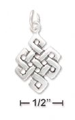 
Sterling Silver 3/4 Inch Woven Squared Ce
