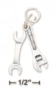 
Sterling Silver 3d Pair Of Wrenches Charm
