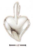 
Sterling Silver Contemporary Heart Open B
