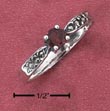 
SS Dainty Genuine Garnet Ring With Pinche
