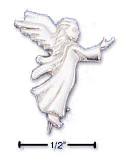 
Sterling Silver Small Guardian Angel Outstretched Hand Pin
