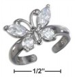 
Sterling Silver Marquise Round Clear CZ B
