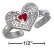 
Sterling Silver Rhodium Plated Scrolled R
