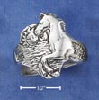 
Sterling Silver Antiqued Horse With Sun R

