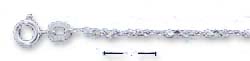 
Sterling Silver Twisted Serpentine 1.5mm - 7 Inch Bracelet
