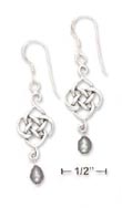 
Sterling Silver Celtic Knot Gray FW Pearl
