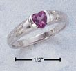 
Sterling Silver Ring Heart Shaped Genuine
