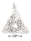 
Sterling Silver Celtic Knotted Triangle P
