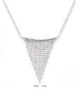 
Sterling Silver 16 Inch Beaded Waterfall 
