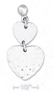 
SS Hammered Heart Atop Hammered Heart Ear
