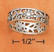 
SS 5mm Floral Filigree Ring CZs For Toe P
