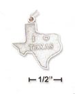 
Sterling Silver Antiqued Texas State Char
