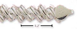 
Sterling Silver 7 Inch Flatback 10mm San Marco Bracelet
