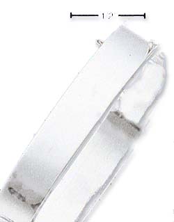
Sterling Silver 10mm High Polish Square Bangle Bracelet
