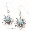 
Sterling Silver Round Turquoise Sunface D

