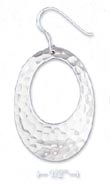 
Sterling Silver Hammered Fat Bottom Oval 
