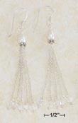 
SS Dangle Earrings With Pearl 4 strand s 

