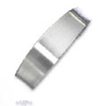 
Sterling Silver 17mm Tapered Cuff With Br
