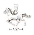 
Sterling Silver Antiqued Small Running Ho
