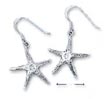 
Sterling Silver Dangle Starfish French Wi
