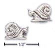 
Sterling Silver Snail Post Earrings (Left
