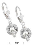 
Sterling Silver 10mm Silver Ball Leverbac
