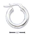 
Sterling Silver 18mm 4mm Stock French Loc

