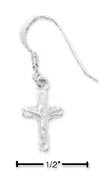 
Sterling Silver Tiny Crucifix Cross Dangl
