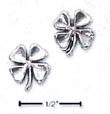 
Sterling Silver Four Leaf Clover Mini-Pos
