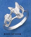 
Sterling Silver Womens Hummingbird With F

