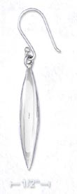 
SS 1 3/8 Inch 3-D Oval Dangle French Wire
