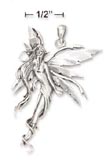 
SS 1 3/4 Inch Floating Fairy Pendant - Ni
