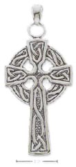 
Sterling Silver Medium Antiqued Celtic Cr
