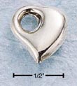 
Sterling Silver Contemporary Heart With H
