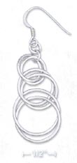 
Sterling Silver Small Double Circle Wire 
