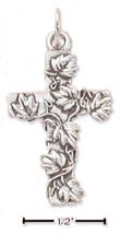
Sterling Silver Fancy Branch and Leaf Cro
