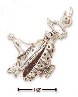 
Sterling Silver Genie Lamp With Movable Lid Charm
