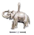 
Sterling Silver Antiqued Standing Elephan
