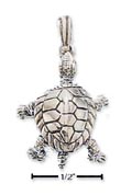 
Sterling Silver Turtle Charm With Moveabl
