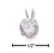 
Sterling Silver 6mm Round Cubic Zirconia 
